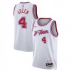 Camiseta Hombre NBA Houston Rockets Jalen Green 4 2023-24 Nike City Edition Blanco Swingman